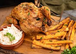 Whole Chicken with Fries